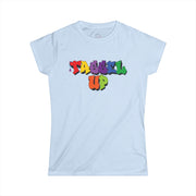 Tassel Up Graffiti Women's Cut Softstyle Tee