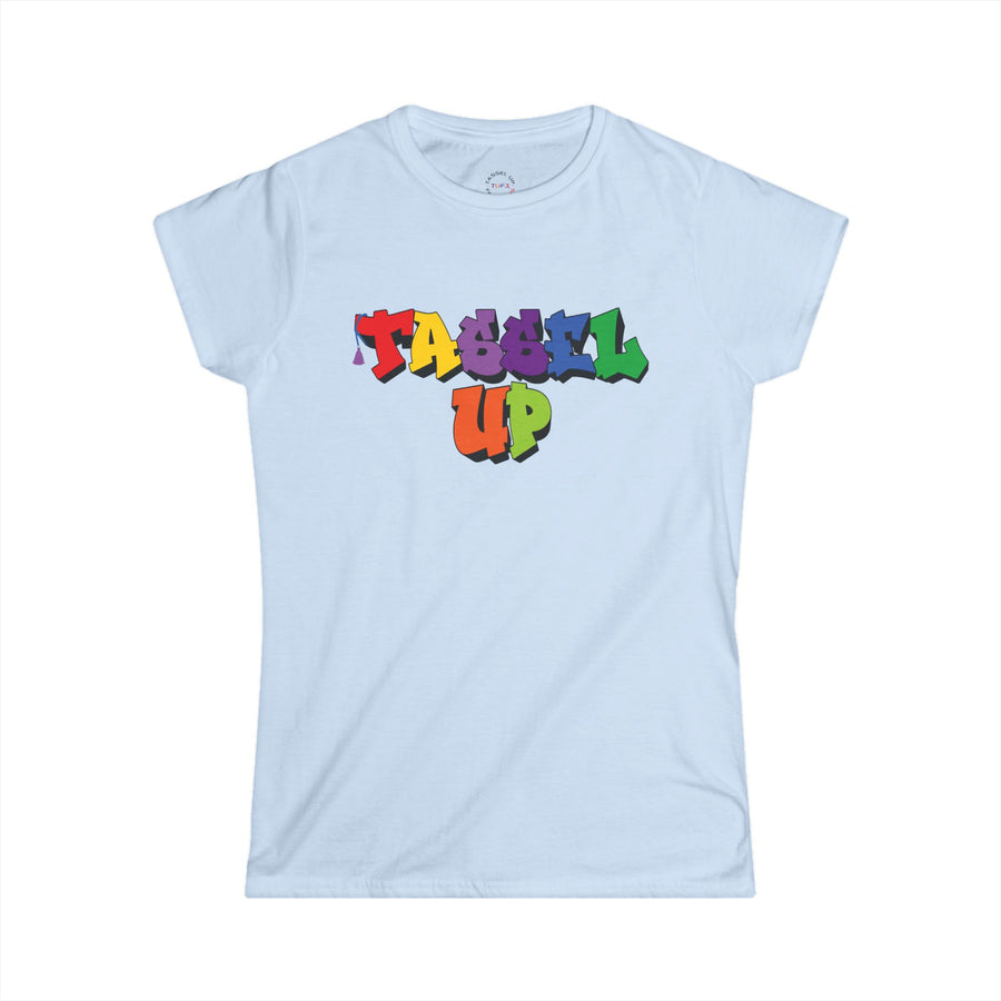 Tassel Up Graffiti Women's Cut Softstyle Tee