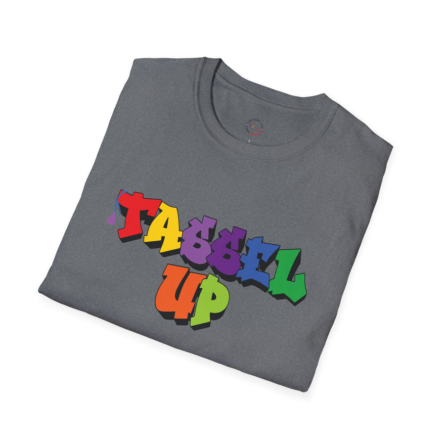 Tassel Up Graffiti Unisex Softstyle T-Shirt