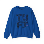 TUFJ Black Repeat Unisex Sweatshirt
