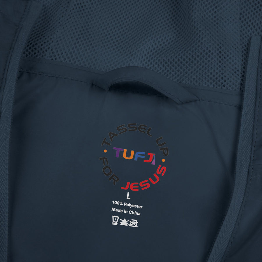 TUFJ Unisex Full-Zip Windbreaker Jacket