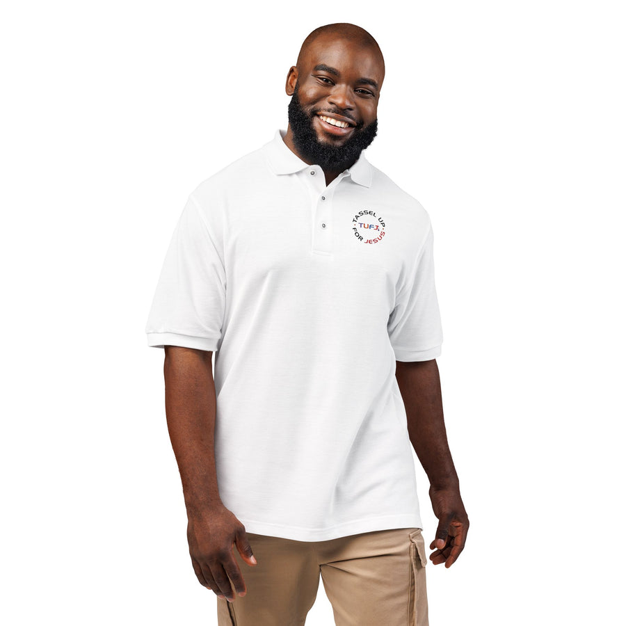 Tassel Up For Jesus Logo Unisex Polo Shirt (Embroidery)