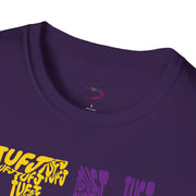 TUFJ Multi Color Repeat Unisex Softstyle T-Shirt