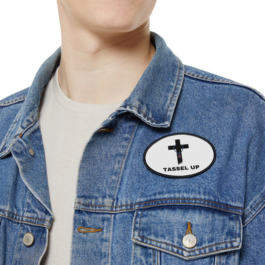 Tassel Cross Iron-On Patch