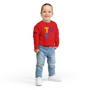 TUFJ Multicolor Repeat Toddler Sweatshirt