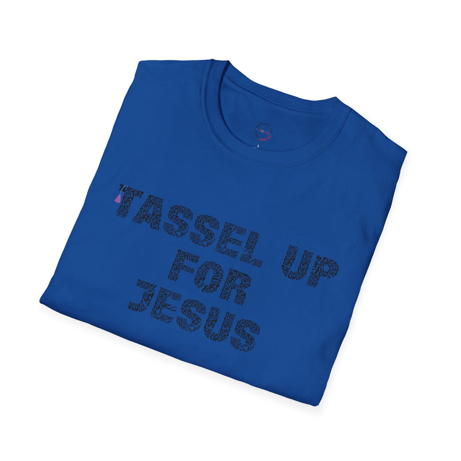 Tassel Up For Jesus Repeat Unisex Softstyle T-Shirt