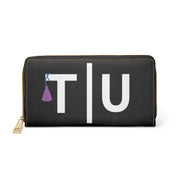 T U Zipper Wallet