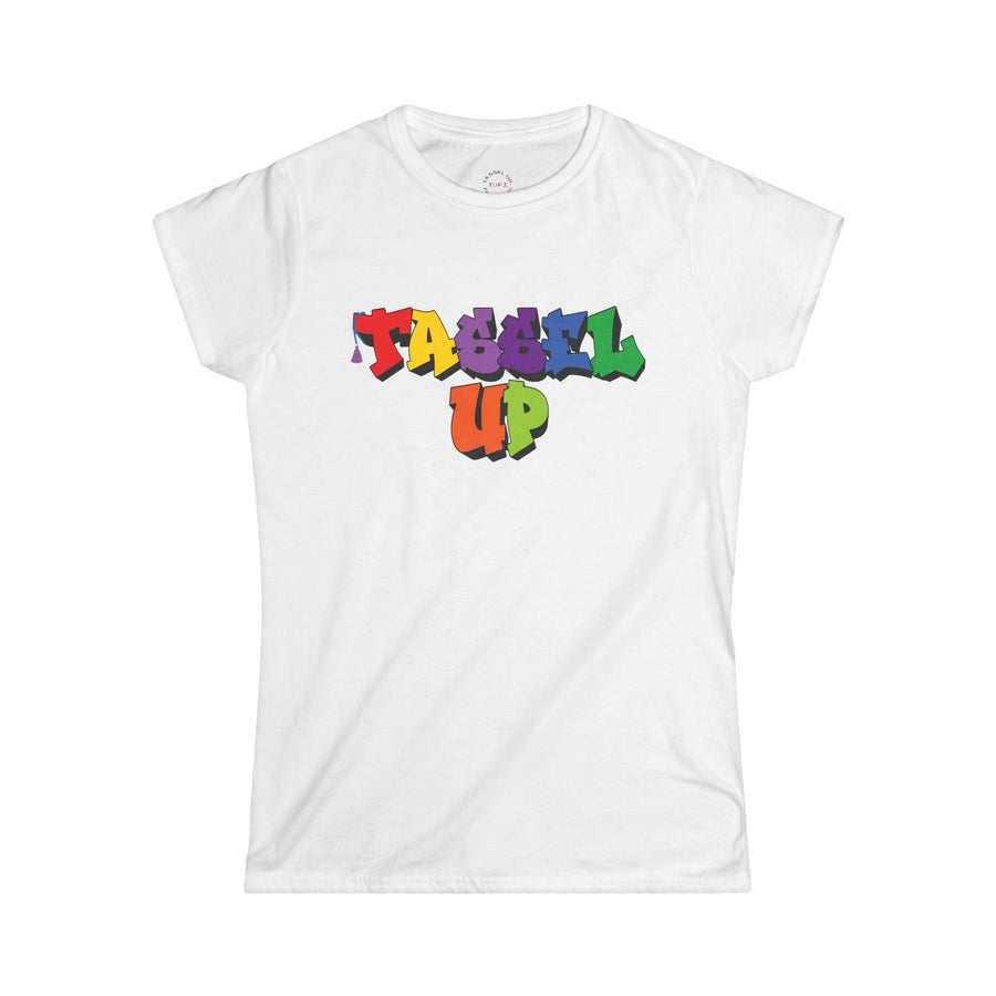Tassel Up Graffiti Women's Cut Softstyle Tee