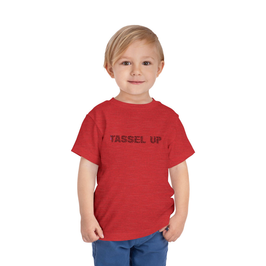 Tassel Up Repeat Toddler Short Sleeve Tee