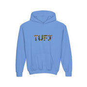 TUFJ Camo Leopard And Pearls Youth Heavy Blend Hoodie