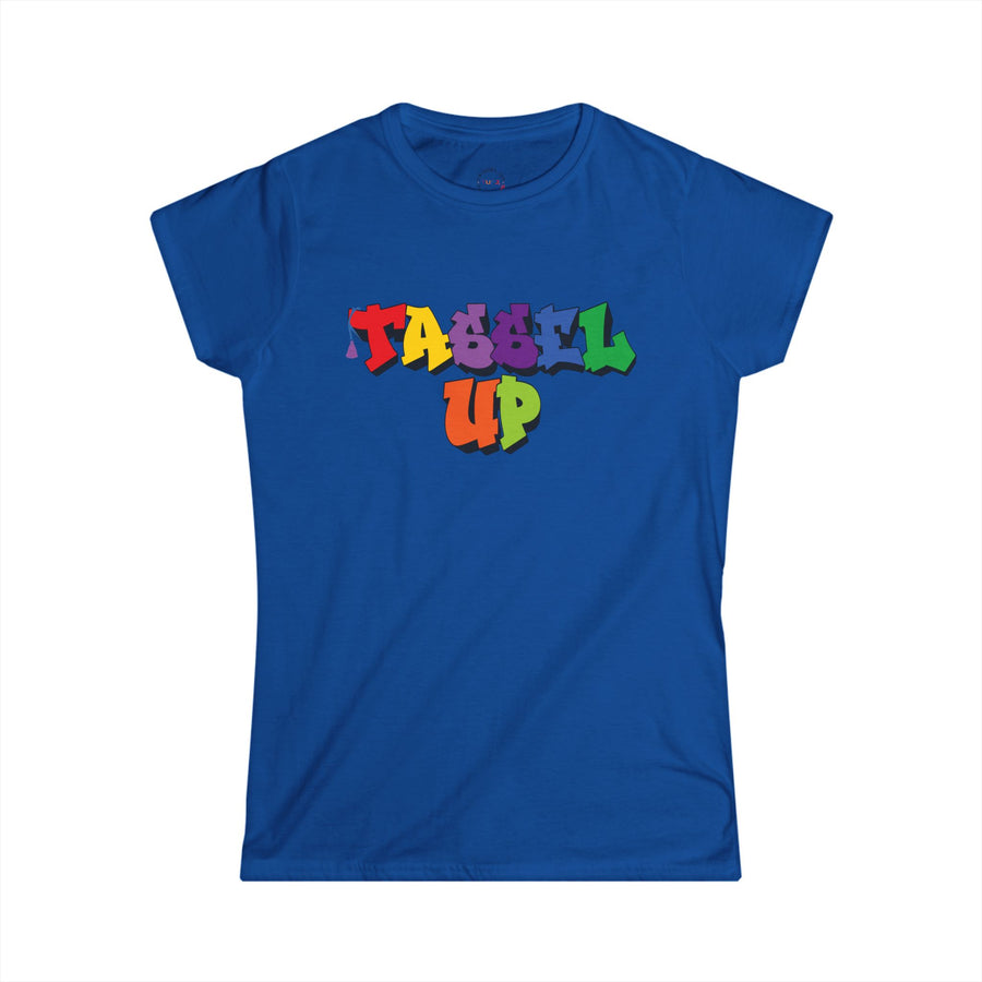 Tassel Up Graffiti Women's Cut Softstyle Tee