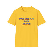 Tassel Up For Jesus Camo Unisex Softstyle T-Shirt
