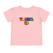 Tassel Up Graffiti Toddler Short Sleeve Tee