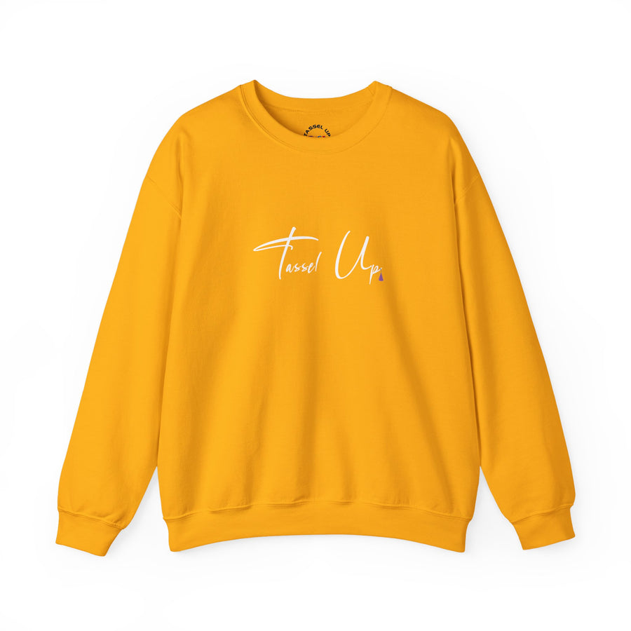 Tassel Up Cursive Unisex Sweatshirt