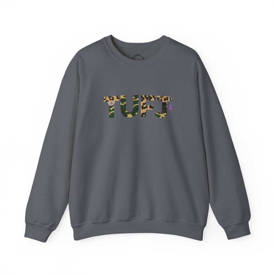 TUFJ Camo Leopard And Pearls Unisex Sweatshirt
