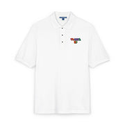 Tassel Up Graffiti Unisex Polo Shirt (Embroidery)