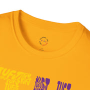 TUFJ Multi Color Repeat Unisex Softstyle T-Shirt