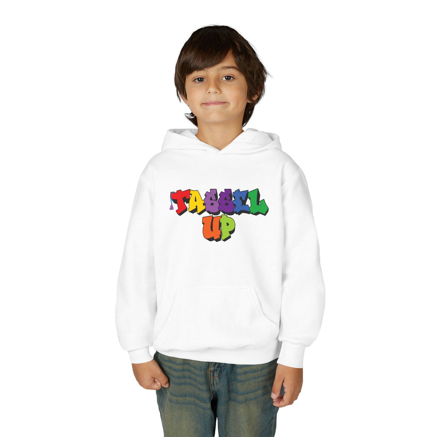 Tassel up Graffiti Youth Heavy Blend Hoodie