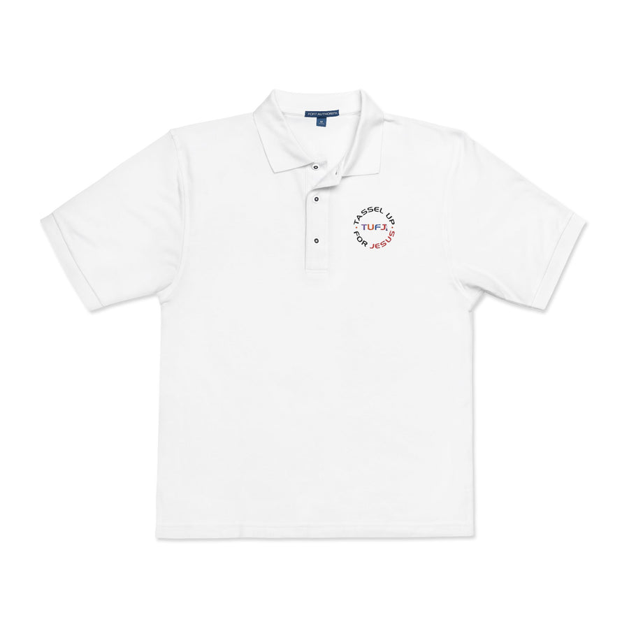 Tassel Up For Jesus Logo Unisex Polo Shirt (Embroidery)