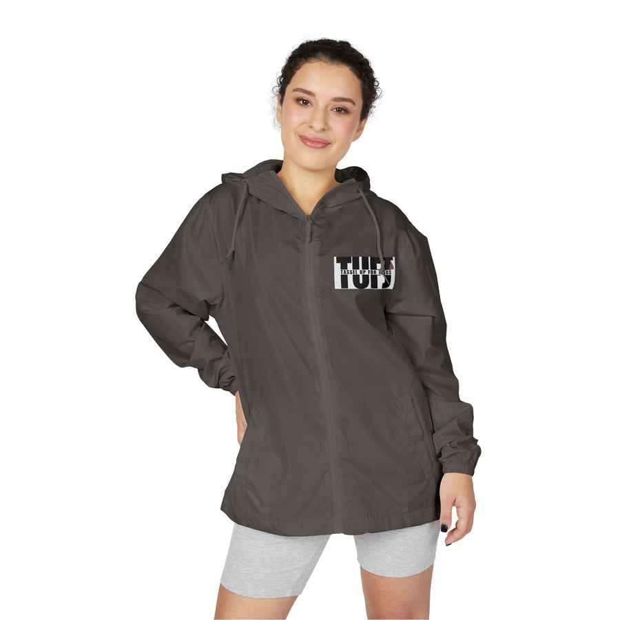 TUFJ Unisex Full-Zip Windbreaker Jacket