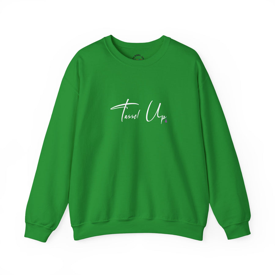 Tassel Up Cursive Unisex Sweatshirt