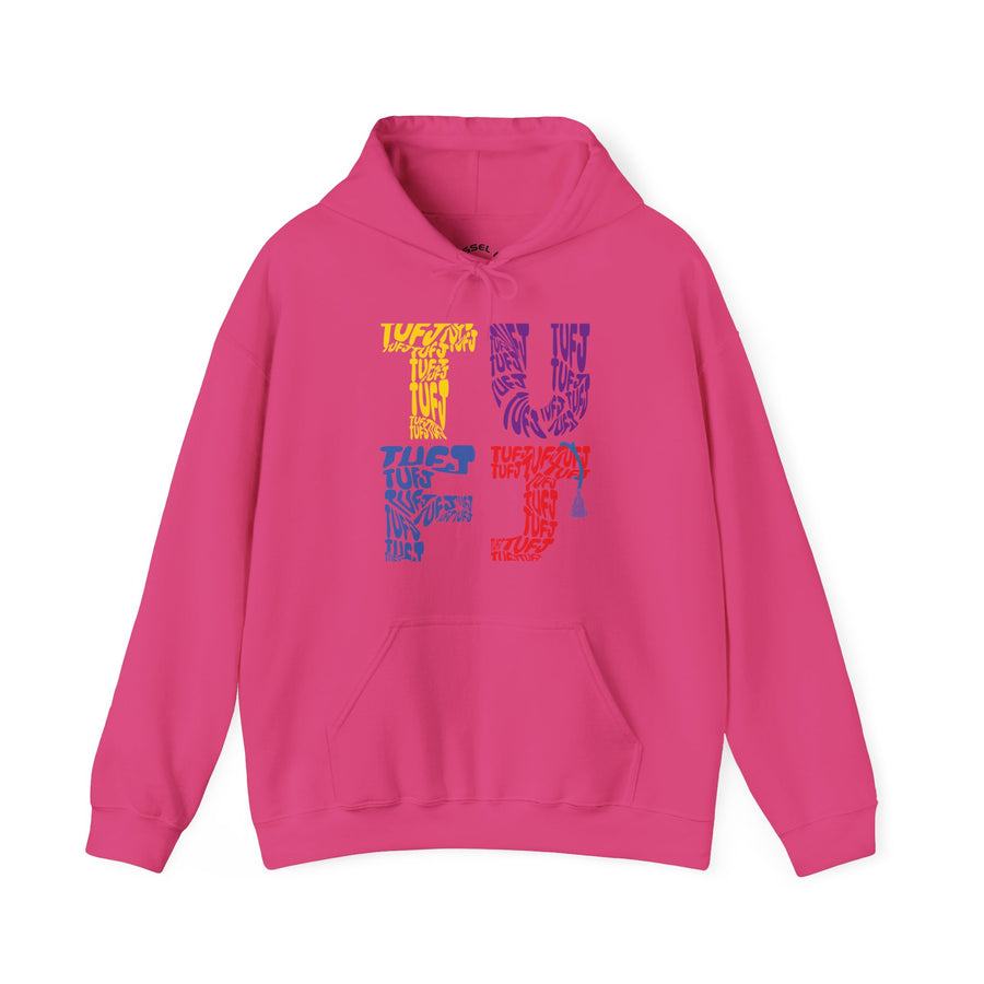 TUFJ Multicolor Repeat Unisex Hoodie