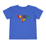 Tassel Up Graffiti Toddler Short Sleeve Tee