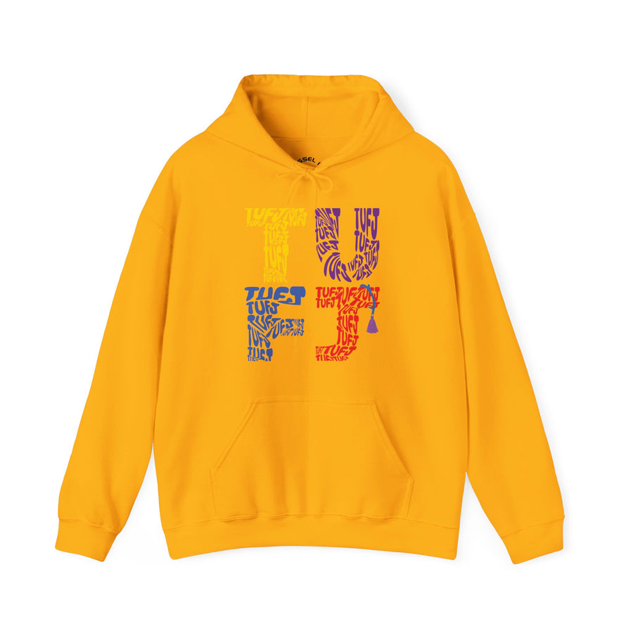 TUFJ Multicolor Repeat Unisex Hoodie