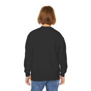 Tassel Up Cursive Youth Crewneck Sweatshirt