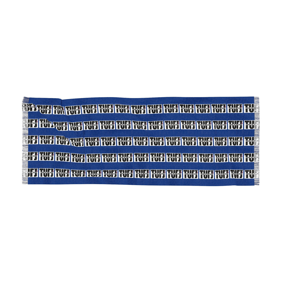 Long Blue TUFJ Scarf