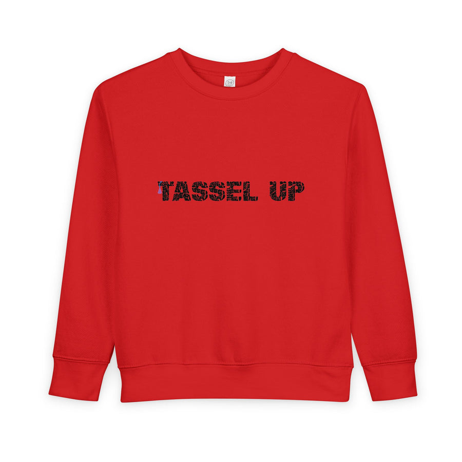 Tassel Up Repeat Toddler Sweatshirt
