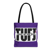 Purple TUFJ Tote Bag