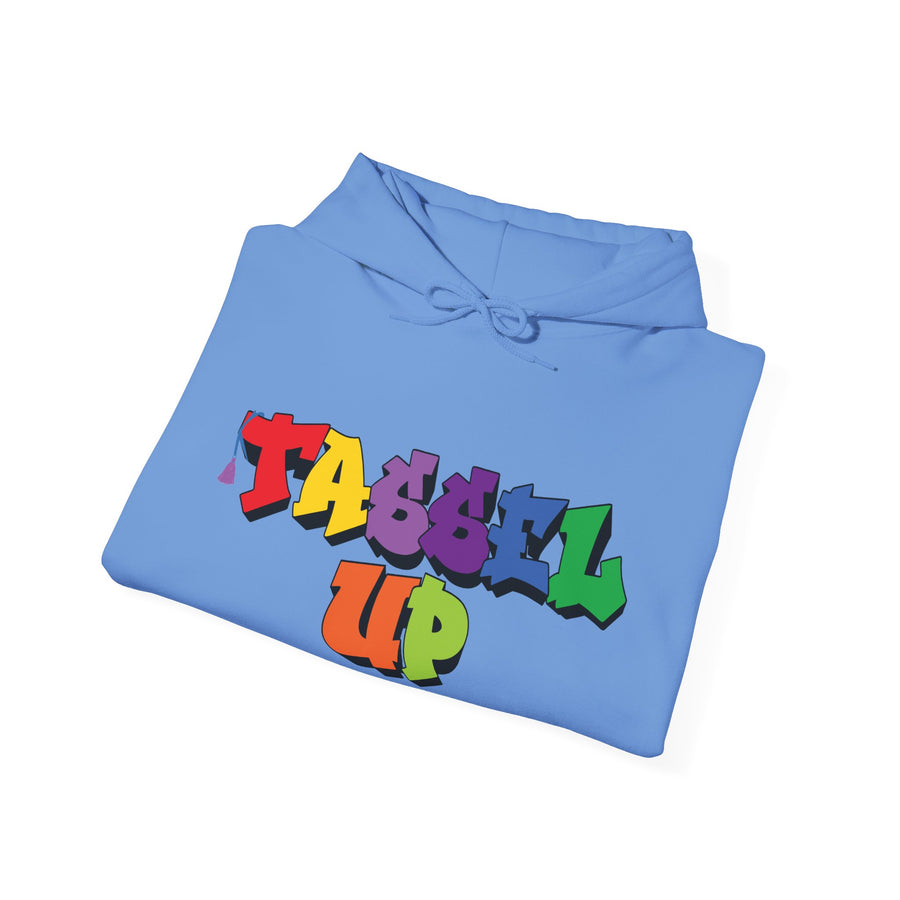 Tassel Up Graffiti Unisex Hoodie