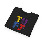 TUFJ Multicolor Repeat Toddler Sweatshirt