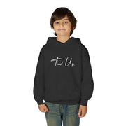 Tassel Up Cursive Youth Heavy Blend Hoodie
