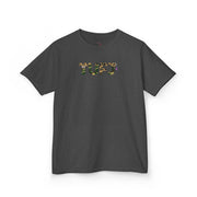 TUFJ Camo Leopard And Pearls Kids Heavy Cotton™ Tee