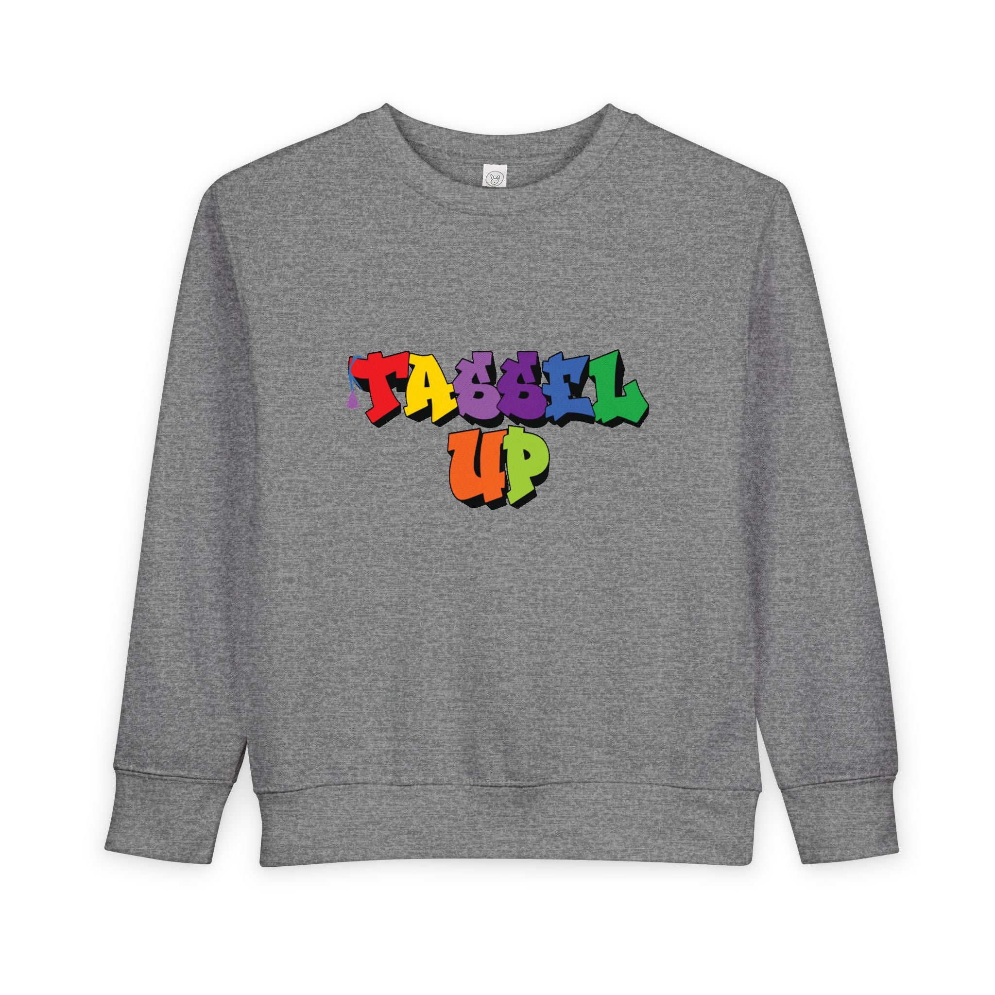 Tassel Up Graffiti Toddler Sweatshirt