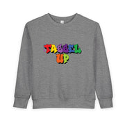 Tassel Up Graffiti Toddler Sweatshirt