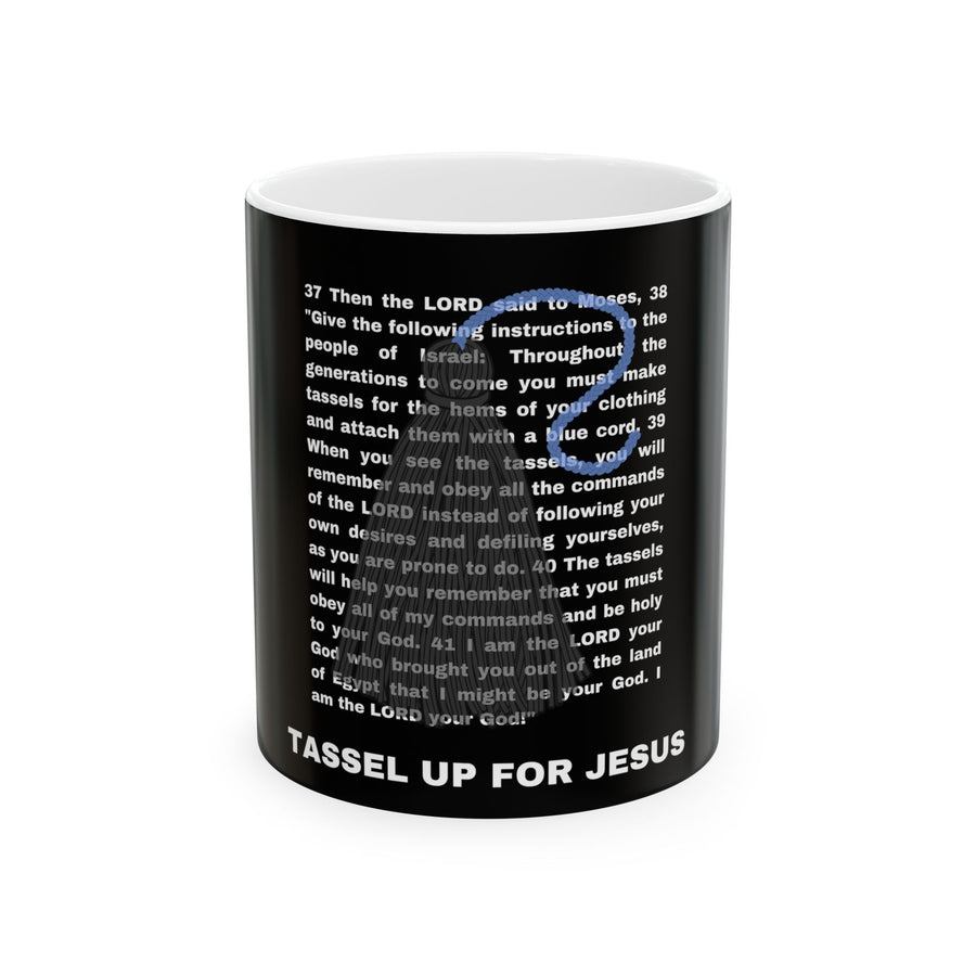 Numbers 15 : 37- 41 Bible Verse Ceramic Mug