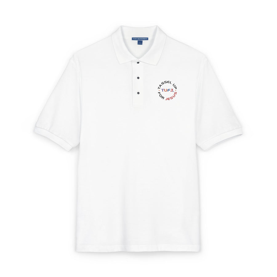 Tassel Up For Jesus Logo Unisex Polo Shirt (Embroidery)