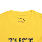 TUFJ Camo Leopard And Pearls Toddler Short Sleeve Tee