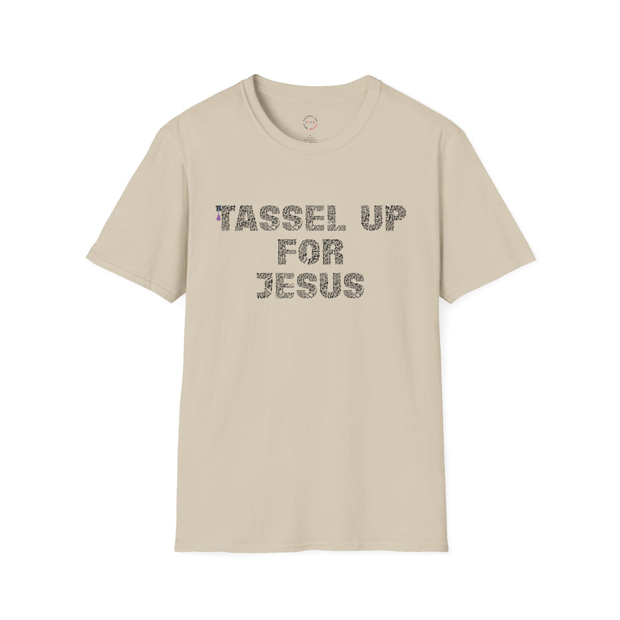 Tassel Up For Jesus Repeat Unisex Softstyle T-Shirt