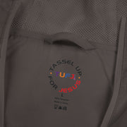 Tassel Cross Unisex Full-Zip Windbreaker Jacket