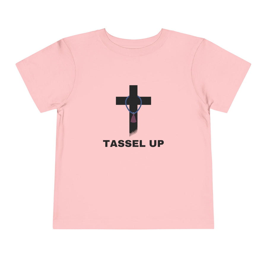 Tassel Cross Toddler Short Sleeve Tee