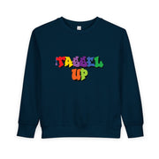 Tassel Up Graffiti Toddler Sweatshirt