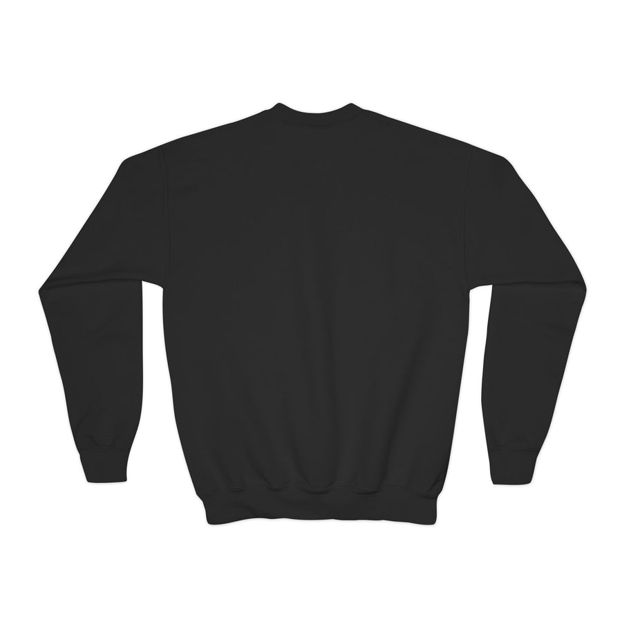 Tassel Up Cursive Youth Crewneck Sweatshirt