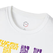 TUFJ Multi Color Repeat Unisex Softstyle T-Shirt