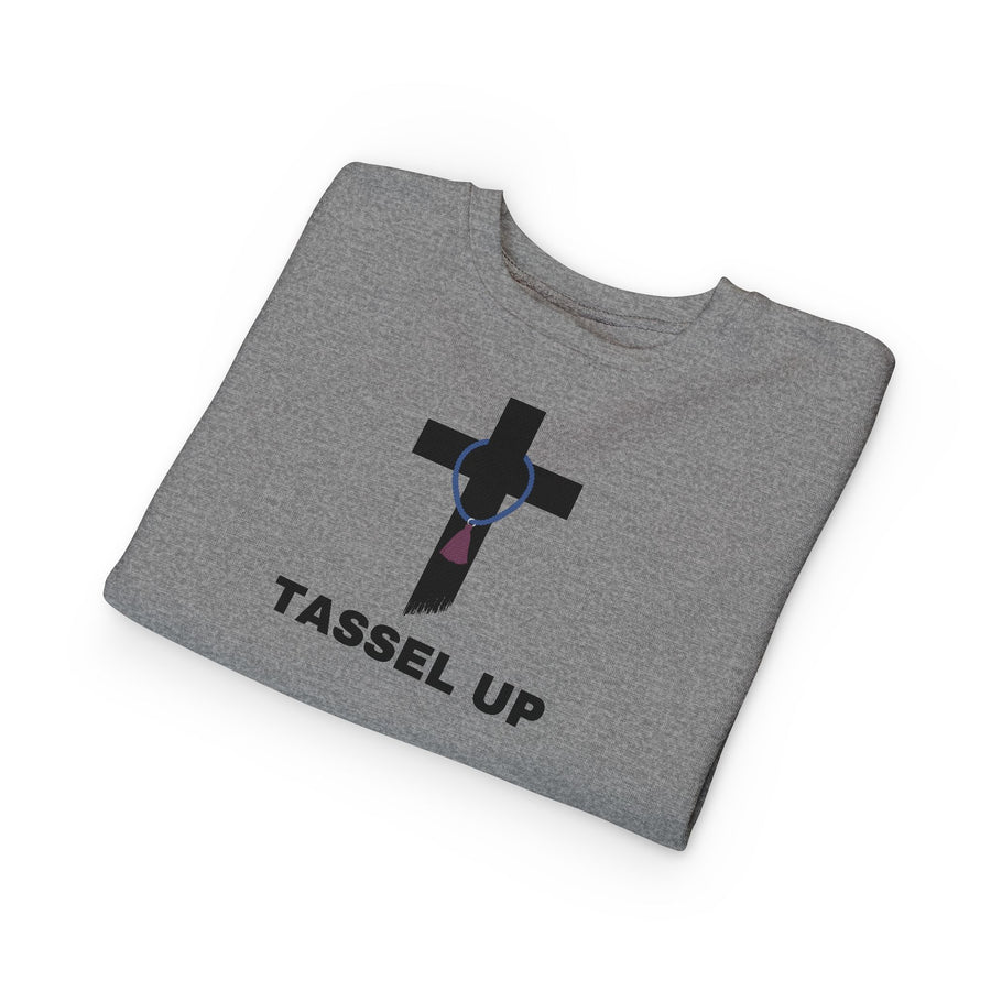 Tassel Cross Toddler Sweatshirt