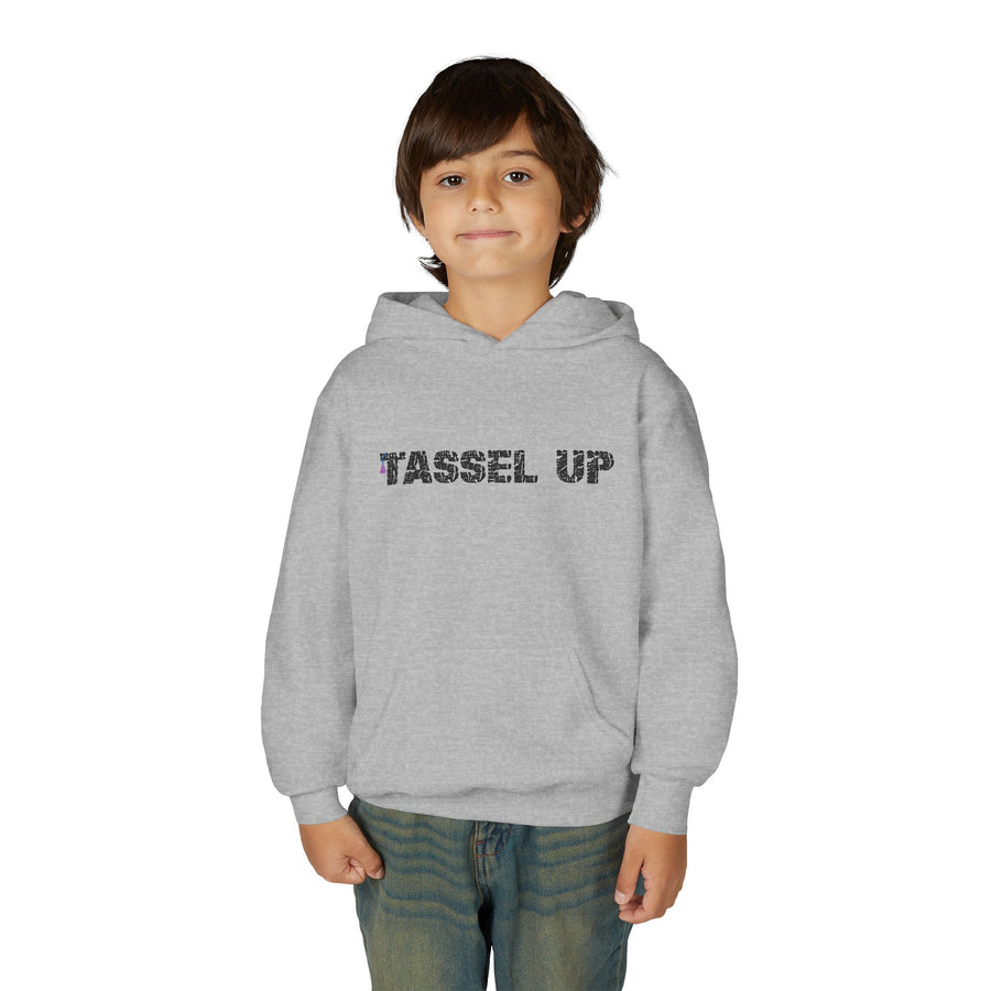 Tassel Up Repeat Youth Heavy Blend Hoodie