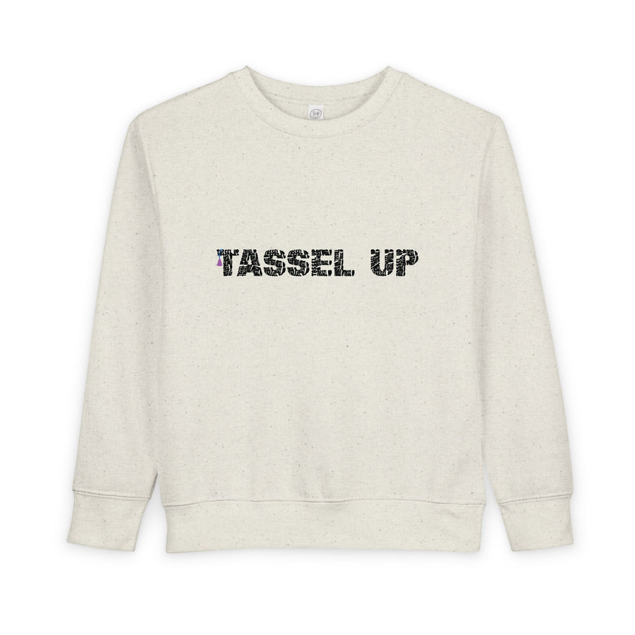 Tassel Up Repeat Toddler Sweatshirt